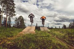 Iso-Syöte Bike Park jumps