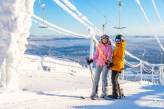 Iso-Syöte ski resort is located in the southernmost fell of Finland.